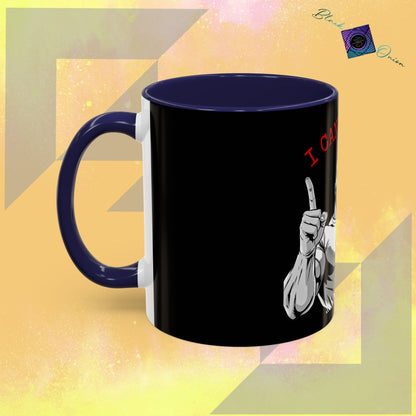 BlackOnion Coffee Mug 2 with Workout Motif ‘I Can Do It V2’🫵🔥💪
