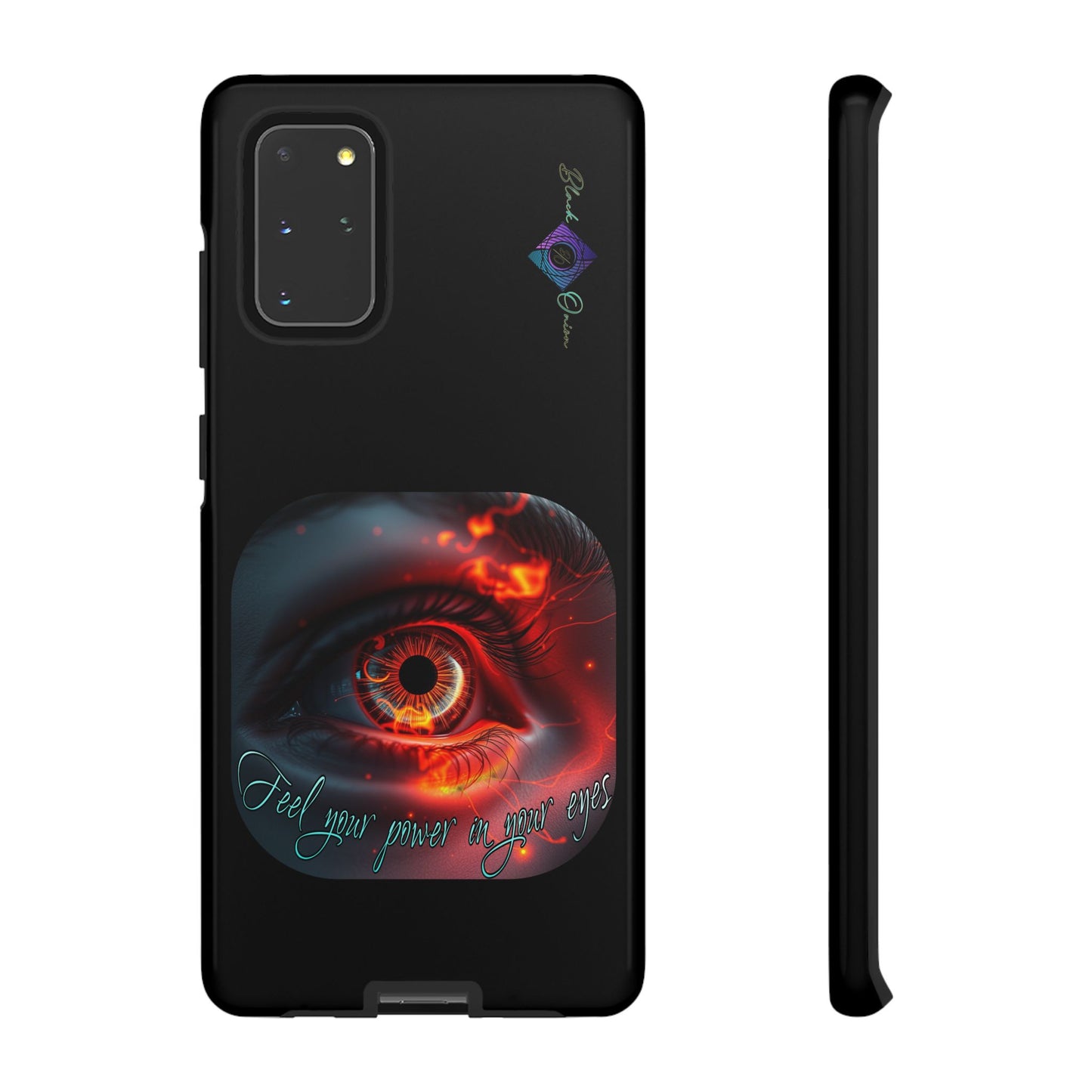 BlackOnion Brand New Phone Case - with Motivational Workout Motif ’Feel your power  ‘💪🔥🫵