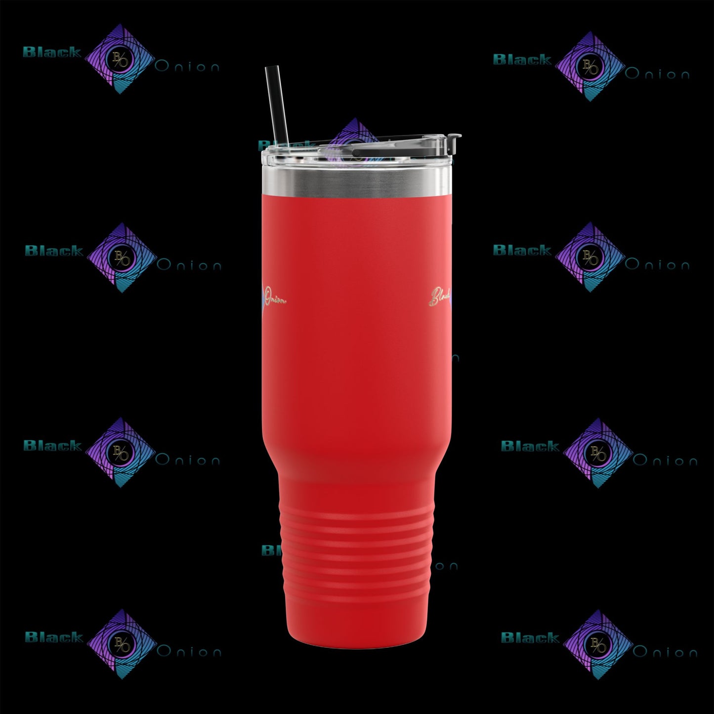 BlackOnion Travel Mug - 40oz with Straw