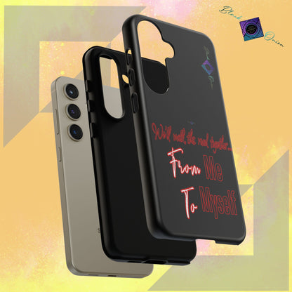 BlackOnion Brand New Phone Case - with Motivational Workout Motif’We’ll walk ‘💪🔥🫵