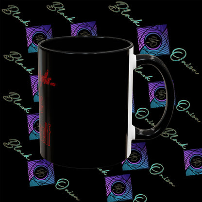 BlackOnion Coffee Mug - 11oz with Workout Motif ‘We’ll walk this road together’🔥💪🫵