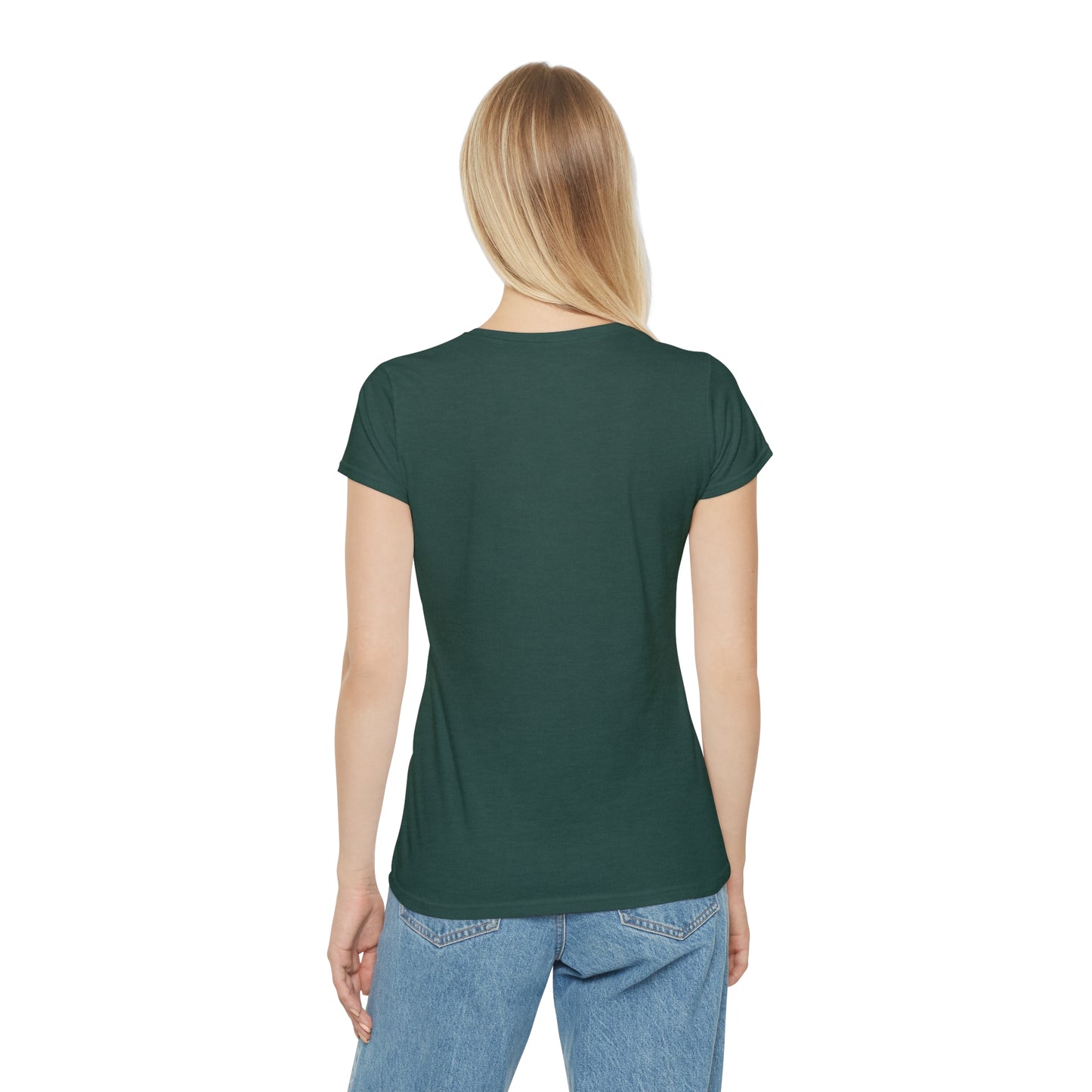 BlackOnion Women's Iconic T-Shirt - with Workout Motif 💯🌸💋