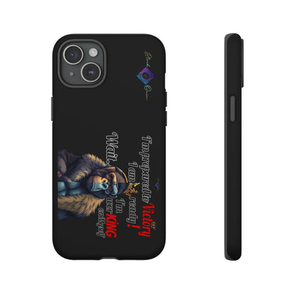 BlackOnion Brand New Phone Case - with Motivational Workout Motif’Victory 👑‘💪🔥🫵