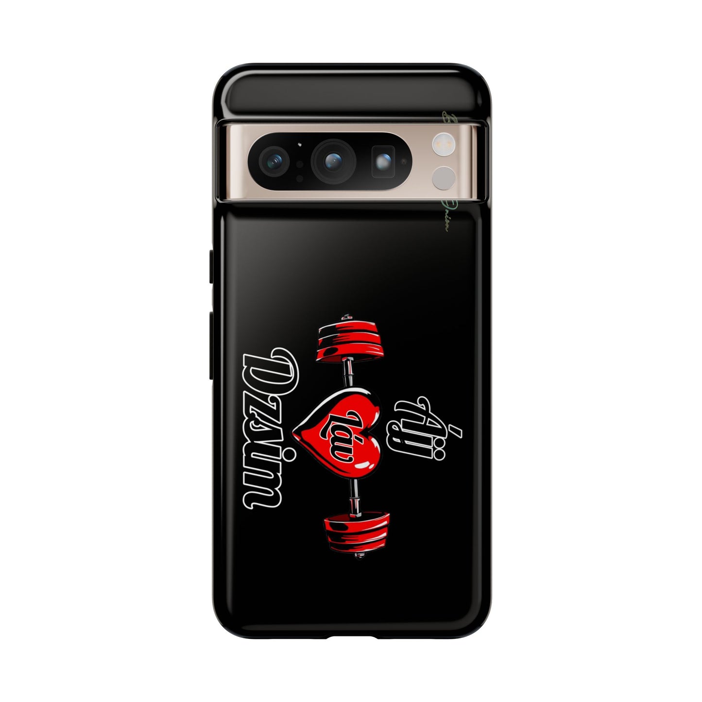 BlackOnion Brand New Phone Case - with Motivational Workout Motif’Ájj Láv Dzsim ‘💪🔥🫵