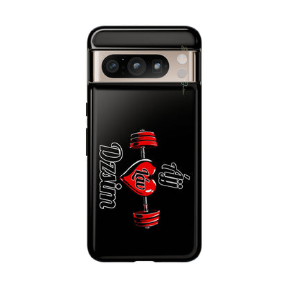 BlackOnion Brand New Phone Case - with Motivational Workout Motif’Ájj Láv Dzsim ‘💪🔥🫵