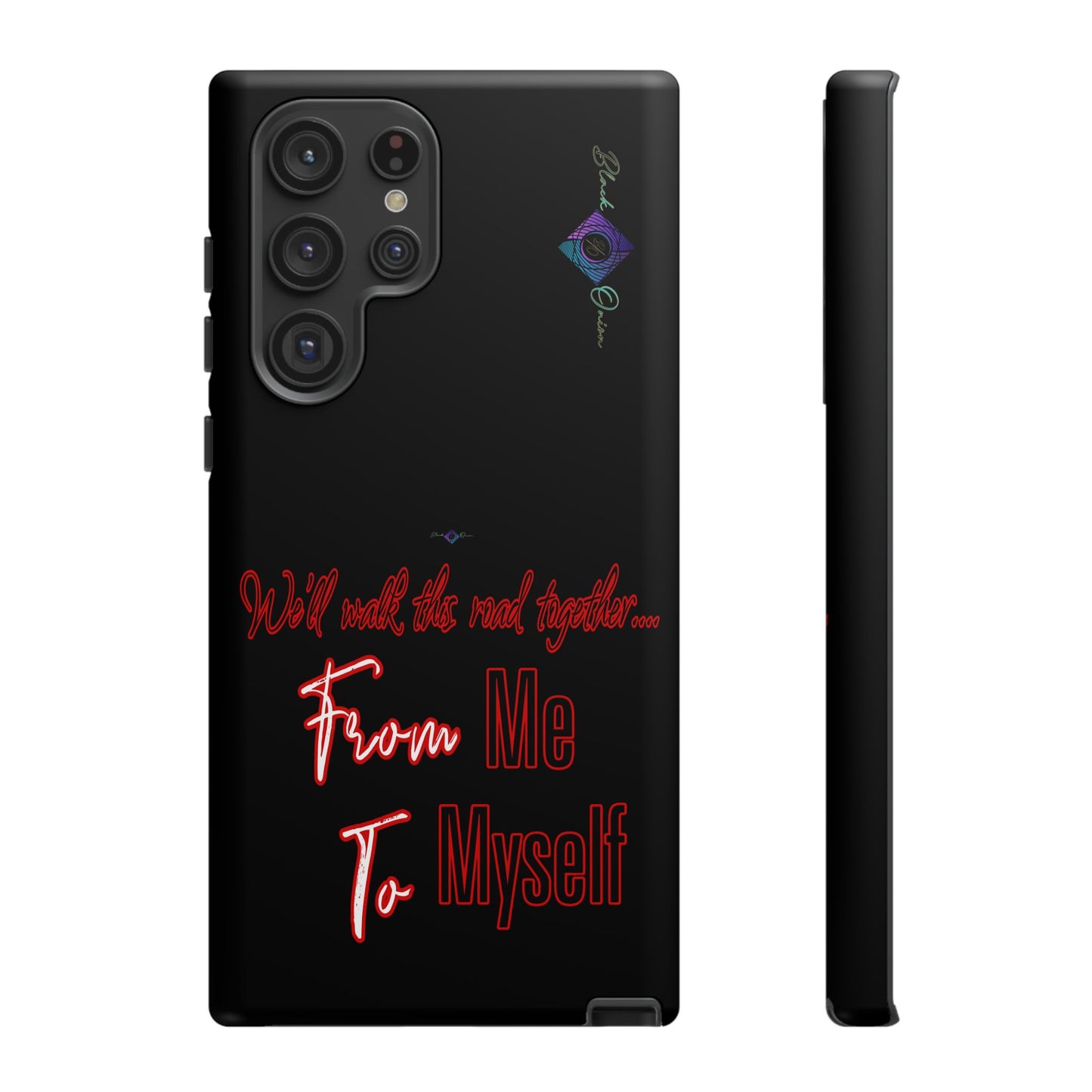 BlackOnion Brand New Phone Case - with Motivational Workout Motif’We’ll walk ‘💪🔥🫵