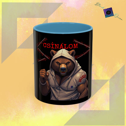 BlackOnion Coffee Mug - 11oz with Workout Motif ‘Mike 13 V2 ’🔥💪🫵