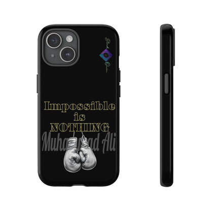 BlackOnion Brand New Phone Case - with Motivational Workout Motif ’Impossible ‘💪🔥🫵
