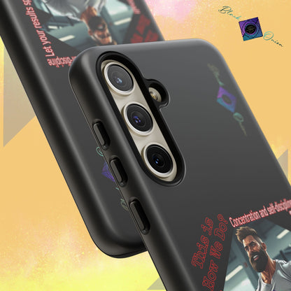 BlackOnion Brand New Phone Case - with Motivational Workout Motif’Unstoppable ‘💪🔥🫵
