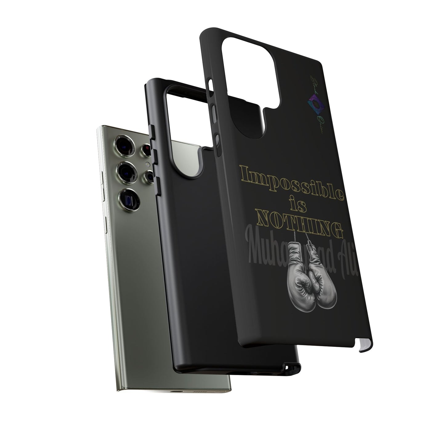 BlackOnion Brand New Phone Case - with Motivational Workout Motif ’Impossible ‘💪🔥🫵