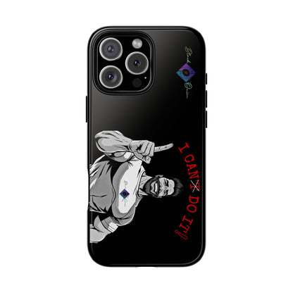 BlackOnion Brand New Phone Case - with Motivational Workout Motif’I Can Do It ‘💪🔥🫵