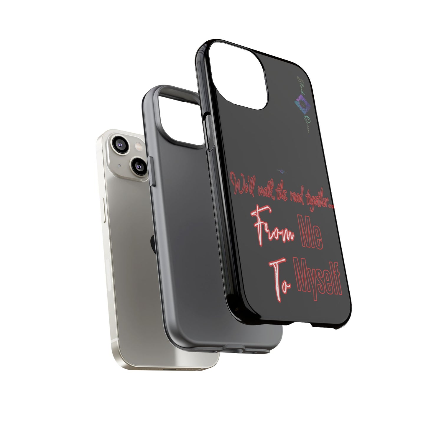 BlackOnion Brand New Phone Case - with Motivational Workout Motif’We’ll walk ‘💪🔥🫵