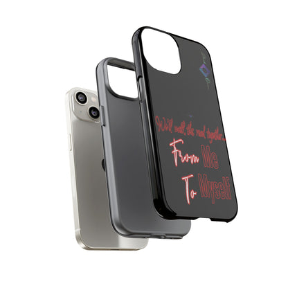 BlackOnion Brand New Phone Case - with Motivational Workout Motif’We’ll walk ‘💪🔥🫵