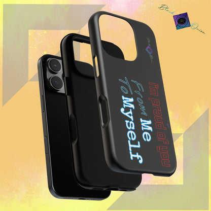 BlackOnion Brand New Phone Case - with Motivational Workout Motif’I’m proud of you ‘💪🔥🫵