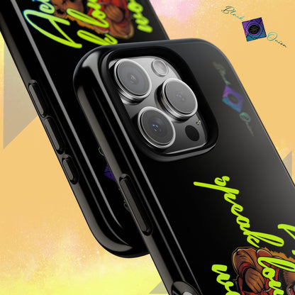 BlackOnion Brand New Phone Case - with Motivational Workout Motif ‘Actions speak lauder ‘💪🔥🫵