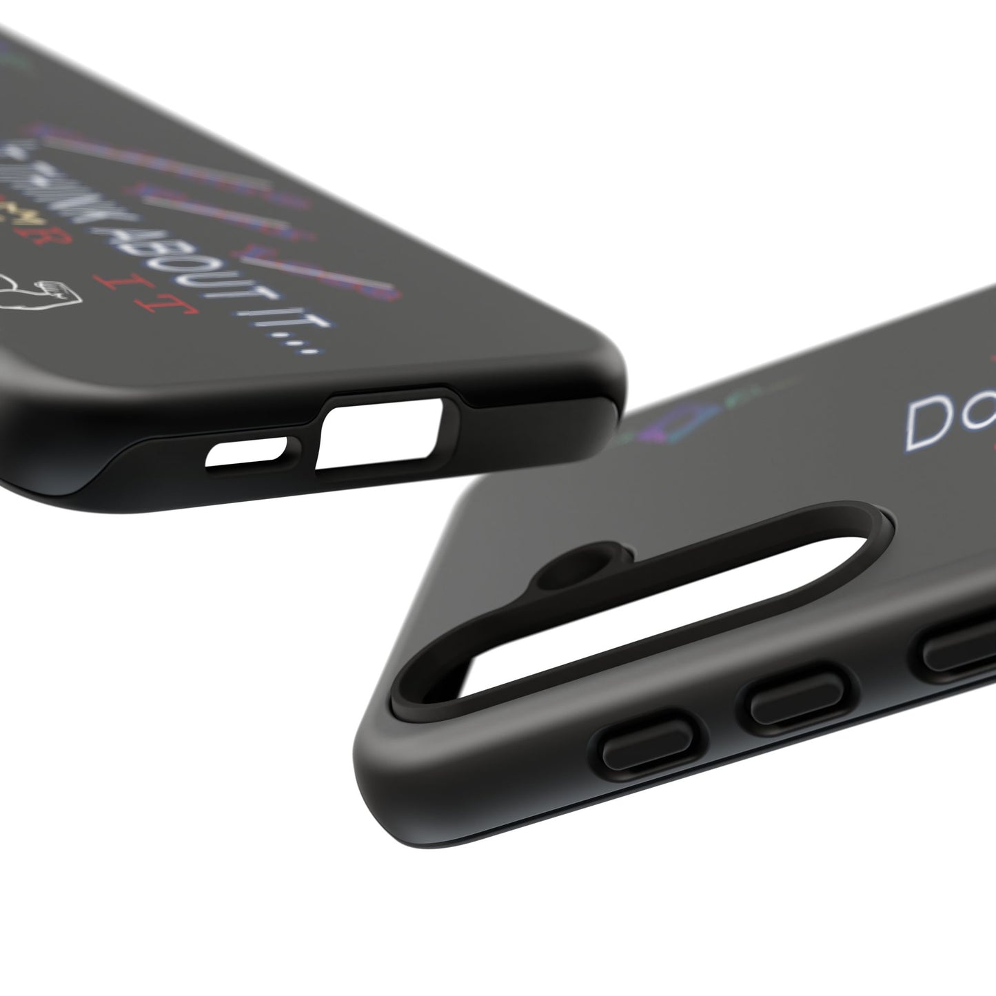 BlackOnion Brand New Phone Case - with Motivational Workout Motif’Don’t think ‘💪🔥🫵