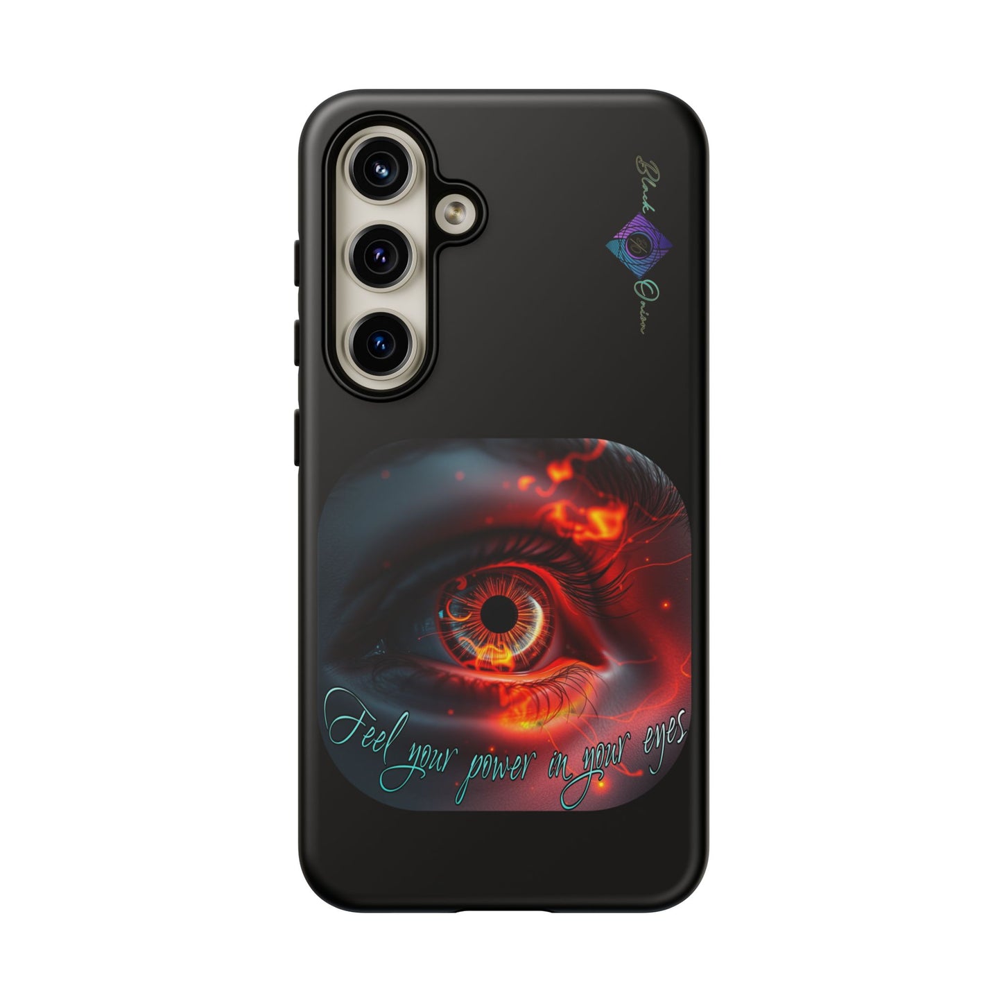 BlackOnion Brand New Phone Case - with Motivational Workout Motif ’Feel your power  ‘💪🔥🫵