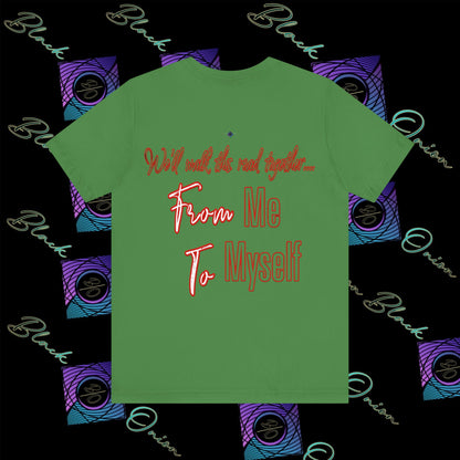 BlackOnion 'From Me ,To Myself' T-Shirt with Workout Motif V2 💪🔥