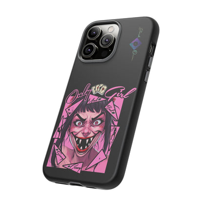 BlackOnion Brand New Phone Case - with Motivational Workout Motif’ Mad Girl💋🌸 ‘🔥🫵