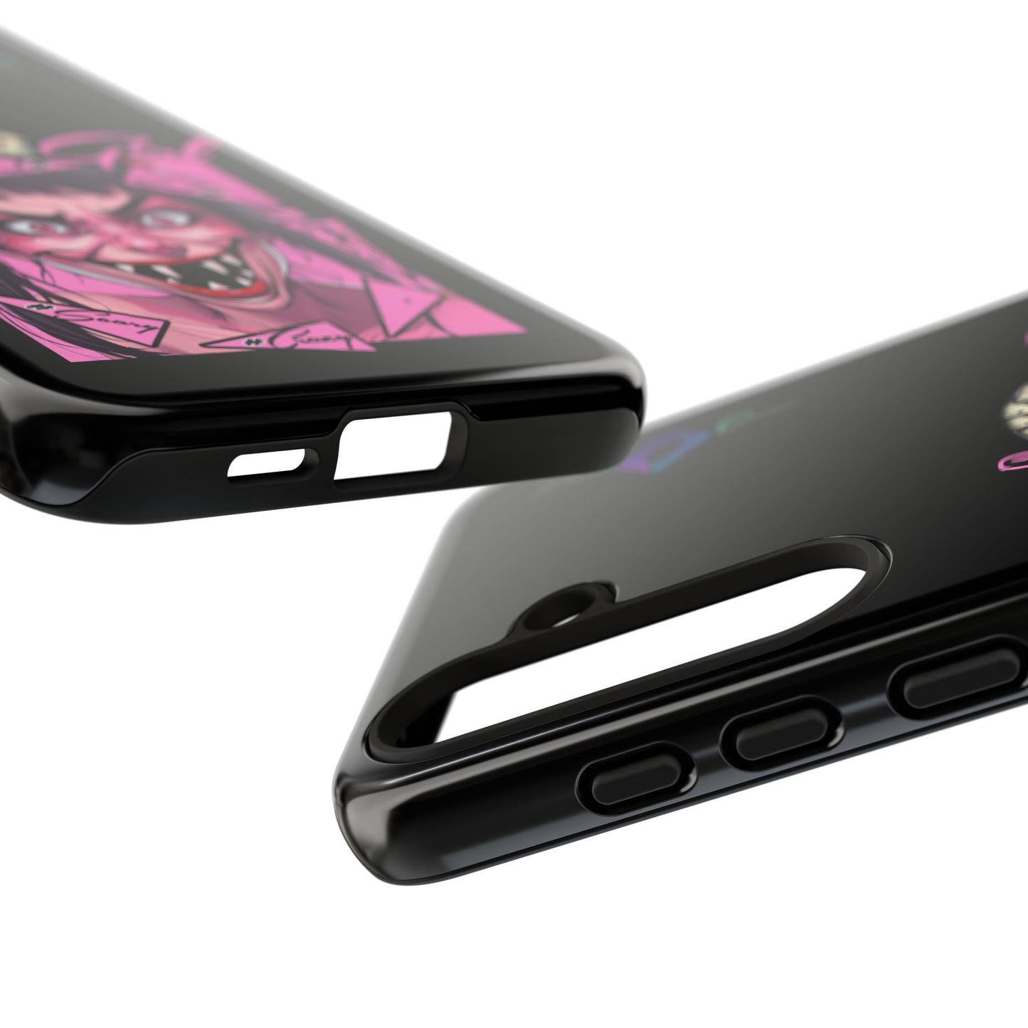 BlackOnion Brand New Phone Case - with Motivational Workout Motif’ Mad Girl💋🌸 ‘🔥🫵
