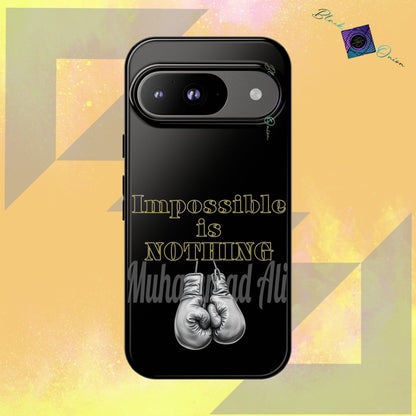 BlackOnion Brand New Phone Case - with Motivational Workout Motif ’Impossible ‘💪🔥🫵