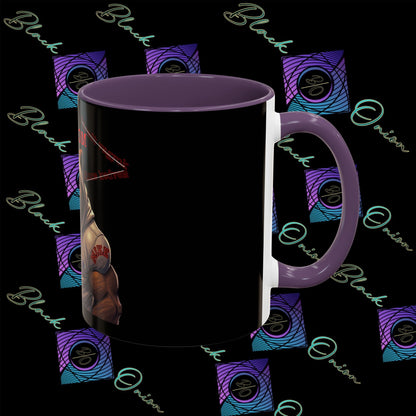BlackOnion Coffee Mug - 11oz with Workout Motif ‘Mike 13 V2 ’🔥💪🫵