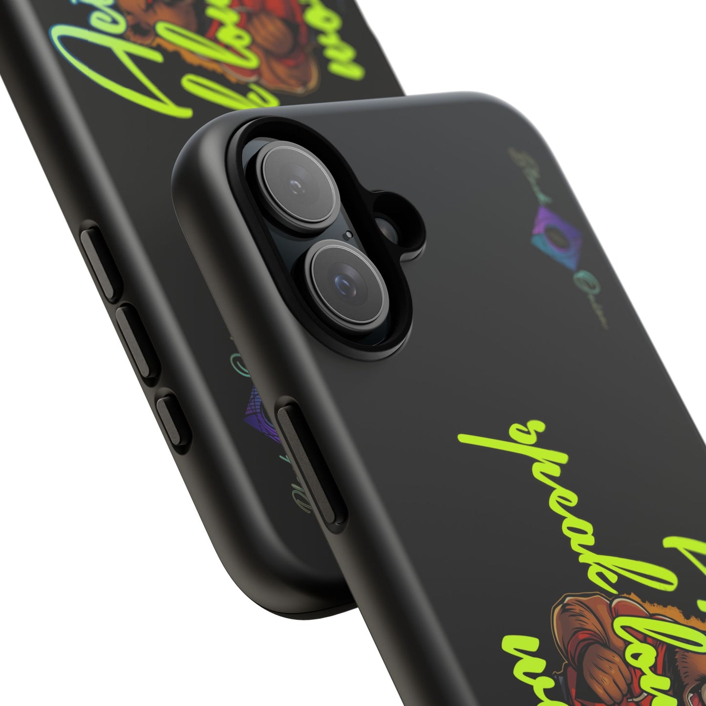 BlackOnion Brand New Phone Case - with Motivational Workout Motif ‘Actions speak lauder ‘💪🔥🫵
