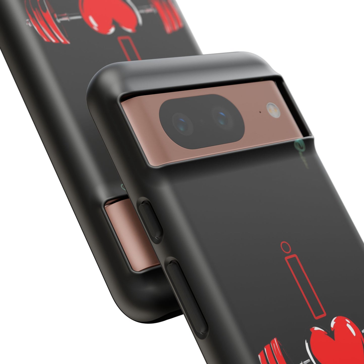 BlackOnion Brand New Phone Case - with Motivational Workout Motif’I Love Gym ‘💪🔥🫵