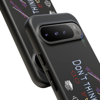 BlackOnion Brand New Phone Case - with Motivational Workout Motif’Don’t think ‘💪🔥🫵