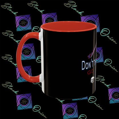 BlackOnion Coffee Mug Serial 2 with Workout Motif ‘Don’t think ‘🫵🔥💪