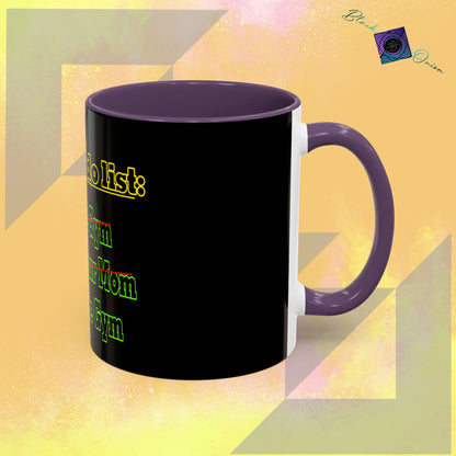 BlackOnion Coffee Mug 2 with Workout Motif ‘Today To Do List V2’🫵🔥💪