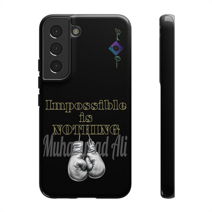 BlackOnion Brand New Phone Case - with Motivational Workout Motif ’Impossible ‘💪🔥🫵