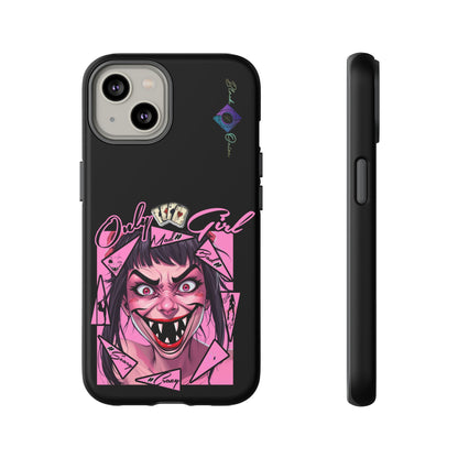 BlackOnion Brand New Phone Case - with Motivational Workout Motif’ Mad Girl💋🌸 ‘🔥🫵