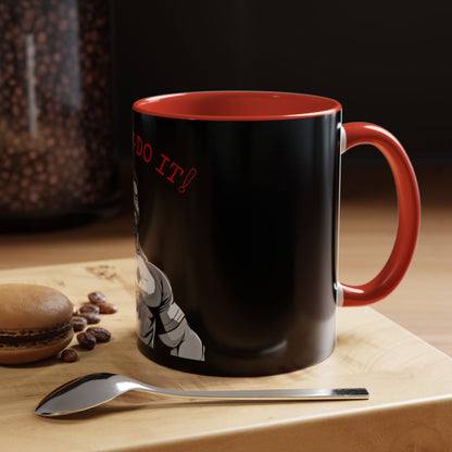 BlackOnion Coffee Mug 2 with Workout Motif ‘I Can Do It V2’🫵🔥💪
