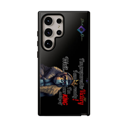 BlackOnion Brand New Phone Case - with Motivational Workout Motif’Victory 👑‘💪🔥🫵