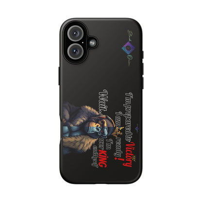 BlackOnion Brand New Phone Case - with Motivational Workout Motif’Victory 👑‘💪🔥🫵