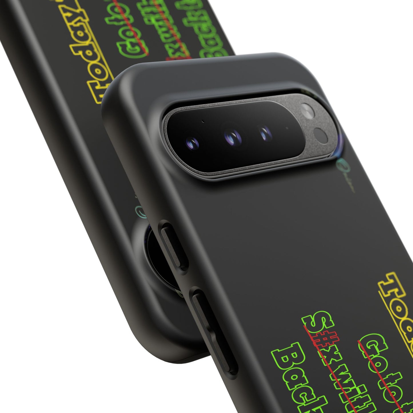 BlackOnion Brand New Phone Case - with Motivational Workout Motif’Today To Do List V2 ‘💪🔥🫵