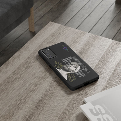 BlackOnion Brand New Phone Case - with Motivational Workout Motif’Remember ‘💪🔥🫵
