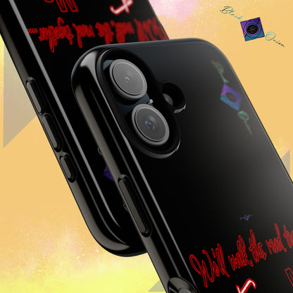 BlackOnion Brand New Phone Case - with Motivational Workout Motif’We’ll walk ‘💪🔥🫵