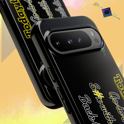 BlackOnion Brand New Phone Case - with Motivational Workout Motif’Today to do list ‘💪🔥🫵