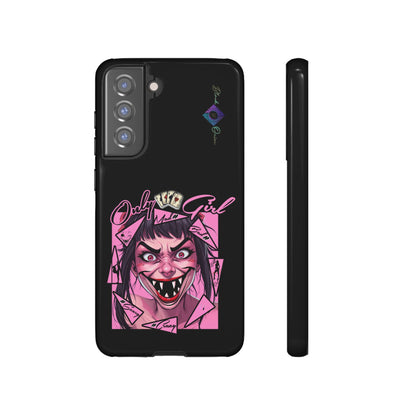 BlackOnion Brand New Phone Case - with Motivational Workout Motif’ Mad Girl💋🌸 ‘🔥🫵