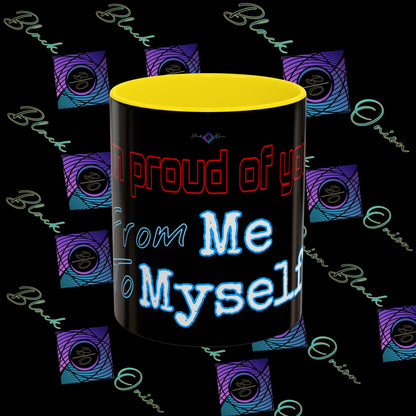 BlackOnion Coffee Mug - 11oz with ‘I’m proud of you’🔥💪🫵