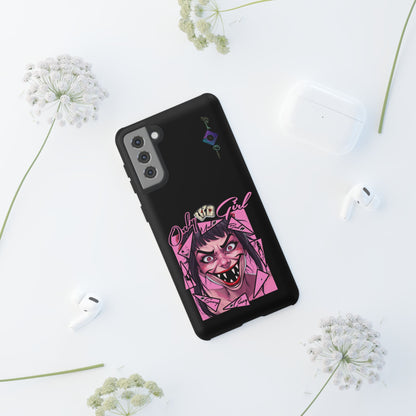 BlackOnion Brand New Phone Case - with Motivational Workout Motif’ Mad Girl💋🌸 ‘🔥🫵
