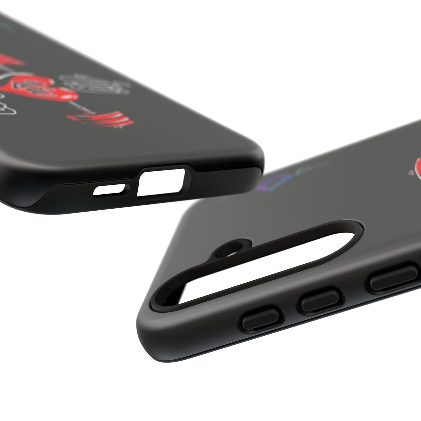 BlackOnion Brand New Phone Case - with Motivational Workout Motif’Ájj Láv Dzsim ‘💪🔥🫵