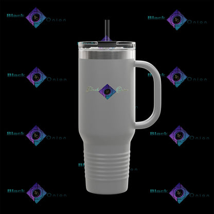 BlackOnion Travel Mug - 40oz with Straw