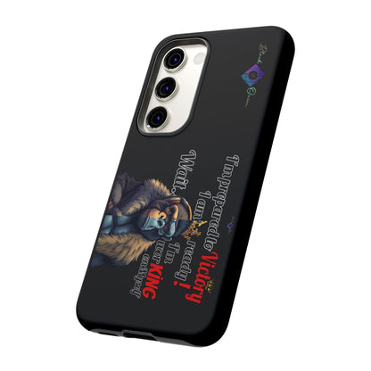 BlackOnion Brand New Phone Case - with Motivational Workout Motif’Victory 👑‘💪🔥🫵