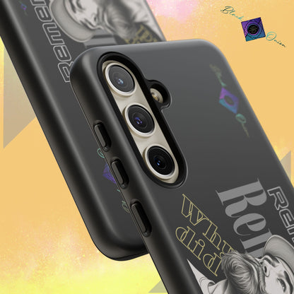 BlackOnion Brand New Phone Case - with Motivational Workout Motif’Remember ‘💪🔥🫵