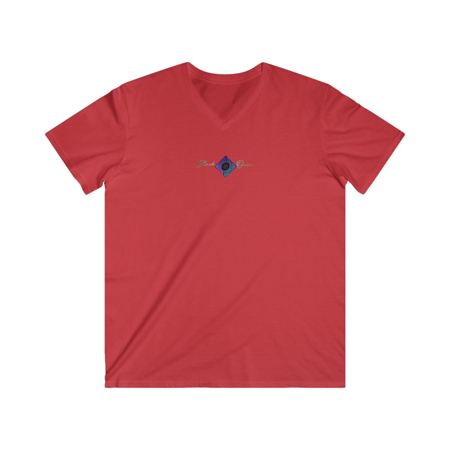BlackOnion Men's V-Neck T-Shirt with Workout Motif ‘Impossible is Nothing’💪🔥🫵