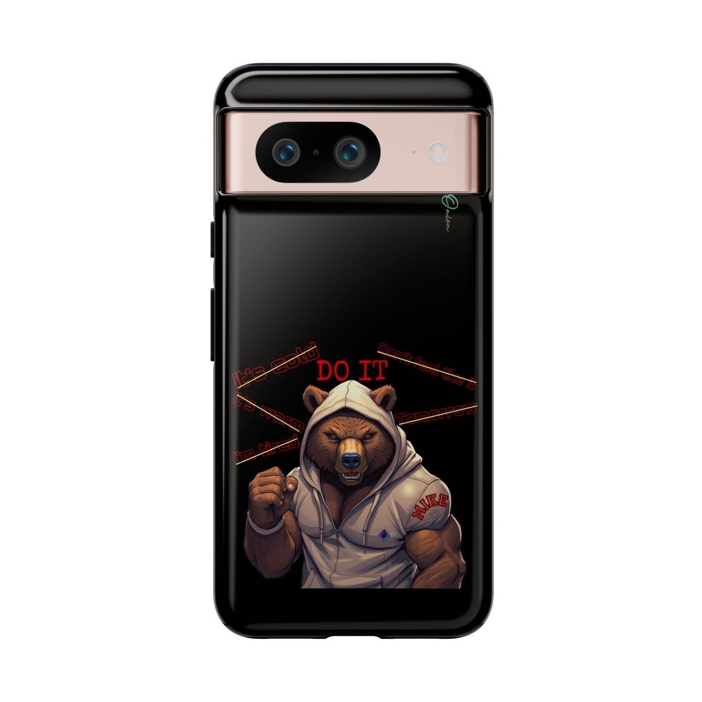 BlackOnion Brand New Phone Case - with Motivational Workout Motif’Do it ‘💪🔥🫵
