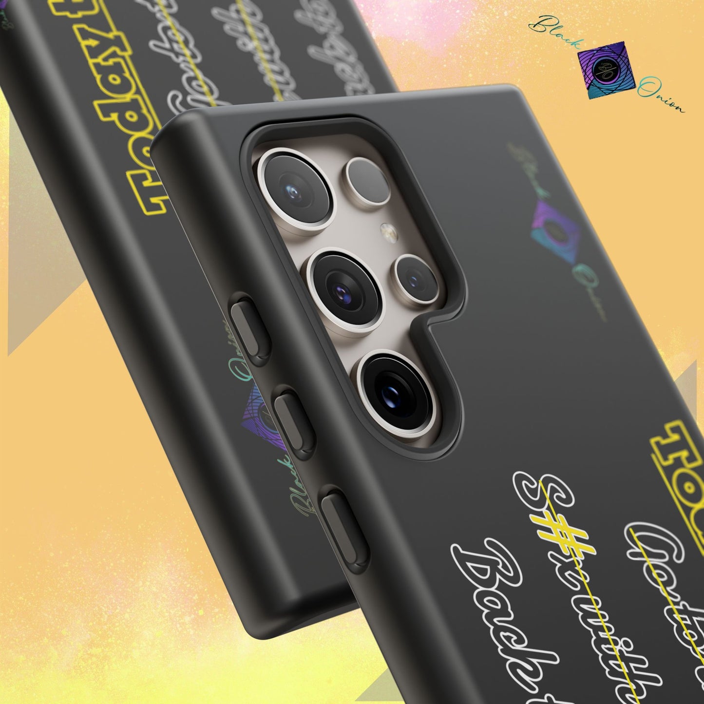 BlackOnion Brand New Phone Case - with Motivational Workout Motif’Today to do list ‘💪🔥🫵